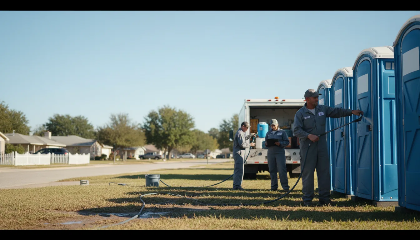 Long-Term Portable Toilet Rental in Sanford, FL near me